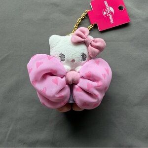 Universal Studios Japan Big Bow Hello Kitty Plush /keychain
